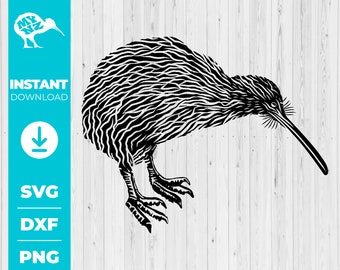 Tiles Kiwi Bird Animal Reusable Stencil for Floors Walls Decorations