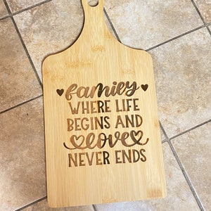 Family where life Begins and Love never ends