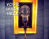 Wall Mounted Customizable Alcohol Dispenser Liquor Dispenser Handmade Bar Vodka Wall Décor Party Gift for whiskey lovers Father&#39;s Day Gift