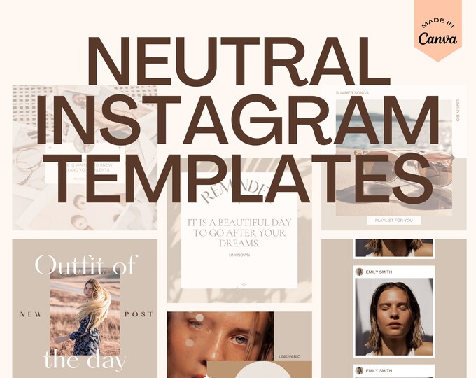 The Only Instagram Template Bundle You Need for Canva | 50 IG Story ...