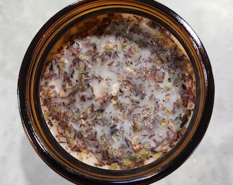Rustic Handmade Soy Tea Candle - Backcountry Chai