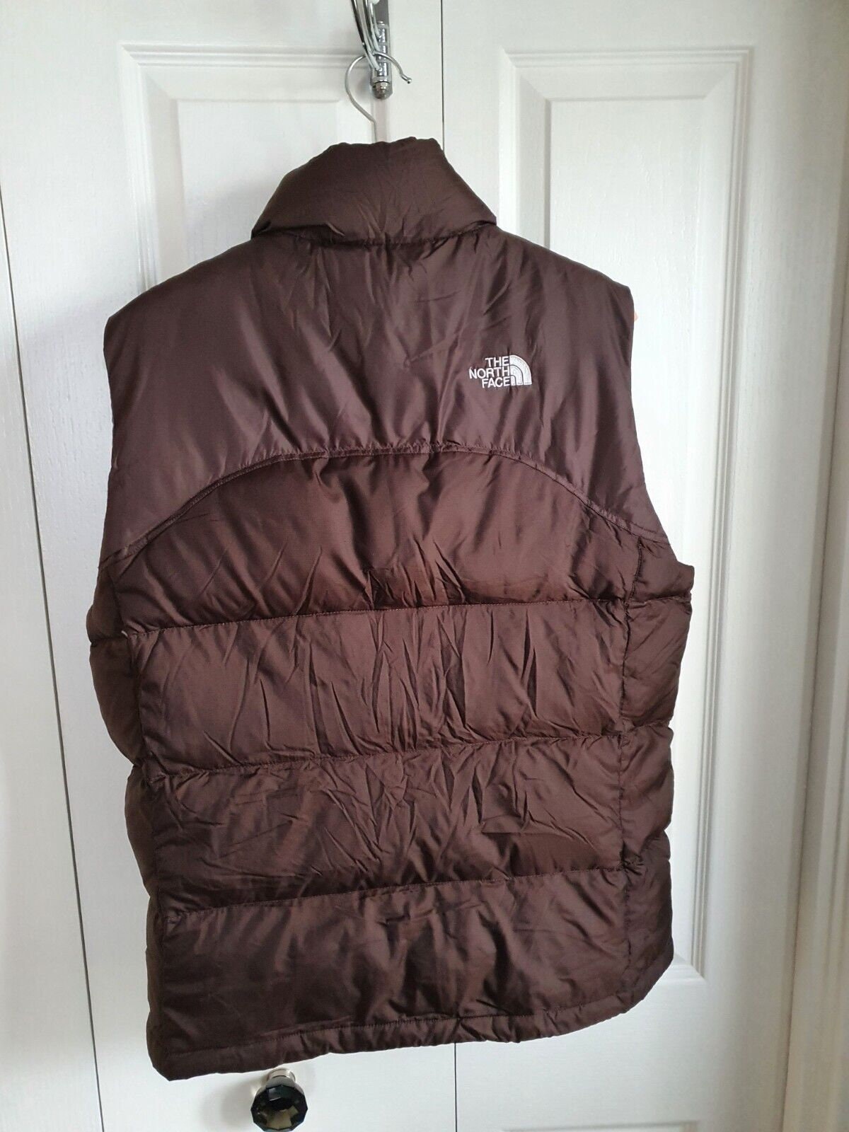 The North Face Brown 700 Down Body Warmer Gilet Size L Etsy