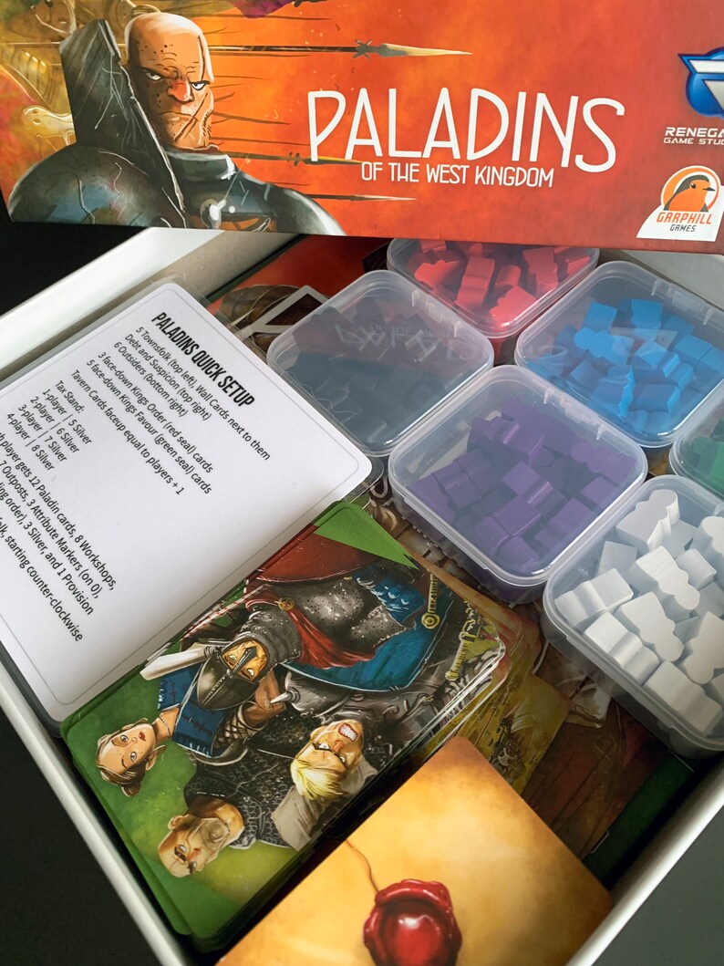 Custom Board Game Quick Setup Cards Board Gamer Gift Etsy