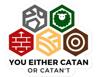 Naklejka Albo Ty Catan albo Catan&#39;t