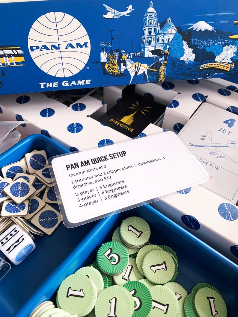 Custom Board Game Quick Setup Cards Board Gamer Gift Etsy