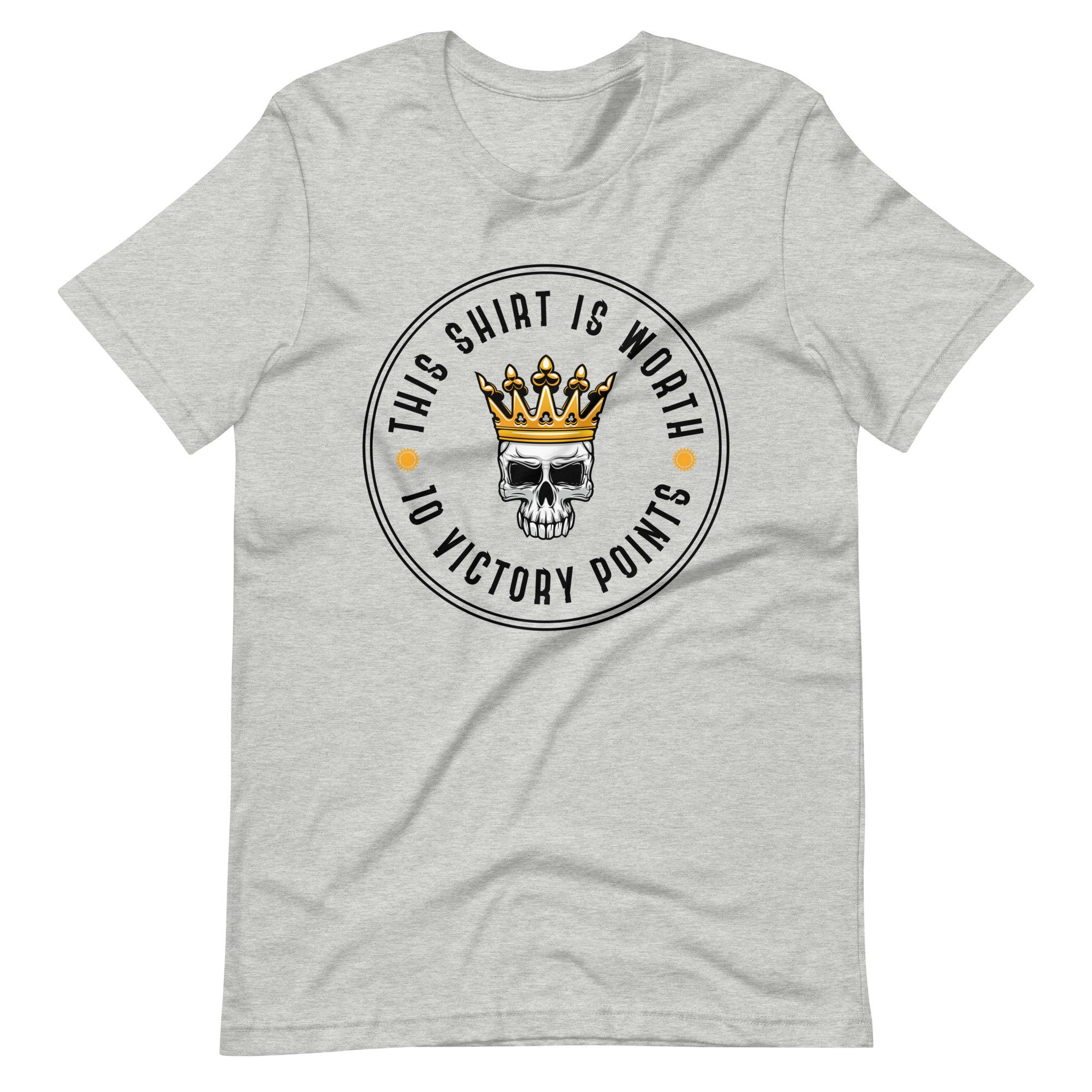 Funny Board Game Shirt This Shirt is Worth 10 VP Victory Points Skull