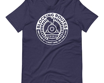Ticket to Ride Shirt: Blocking Routes Train, Board Game Gift