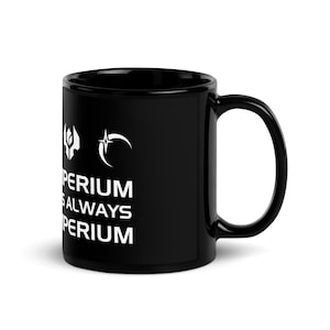 Twilight Imperium Board Game Black Glossy Coffee Mug Cup Board Gamer Gift