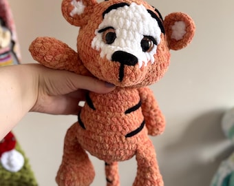 Tiger | Handmade Crochet Plushie | Fun Amigurumi