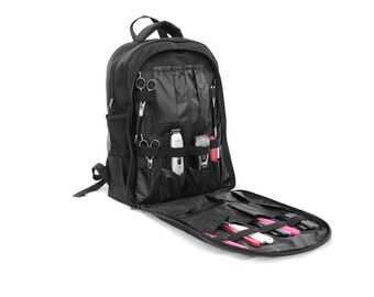 custom barber backpacks