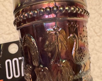 Dugan Carnival Glass tumblers