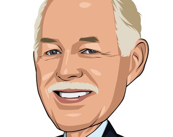 Custom cartoon portrait from your photo, personalized cartoon, photo to cartoon, cartoon style custom portrait caricature, turn into cartoon