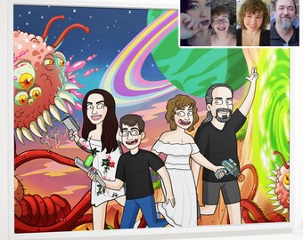Rick and morty style - Etsy México Rick and morty style - Etsy México