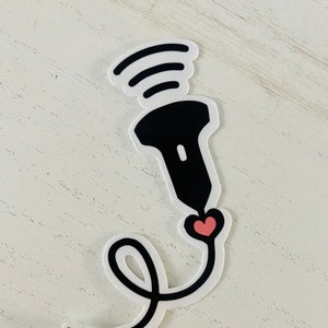 Sonography Ultrasound Probe Sticker