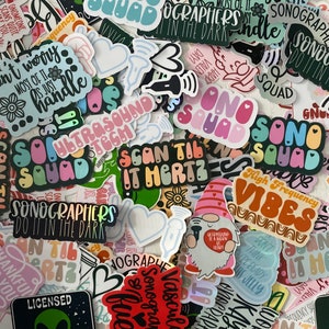 Sonographer Sticker Pack!