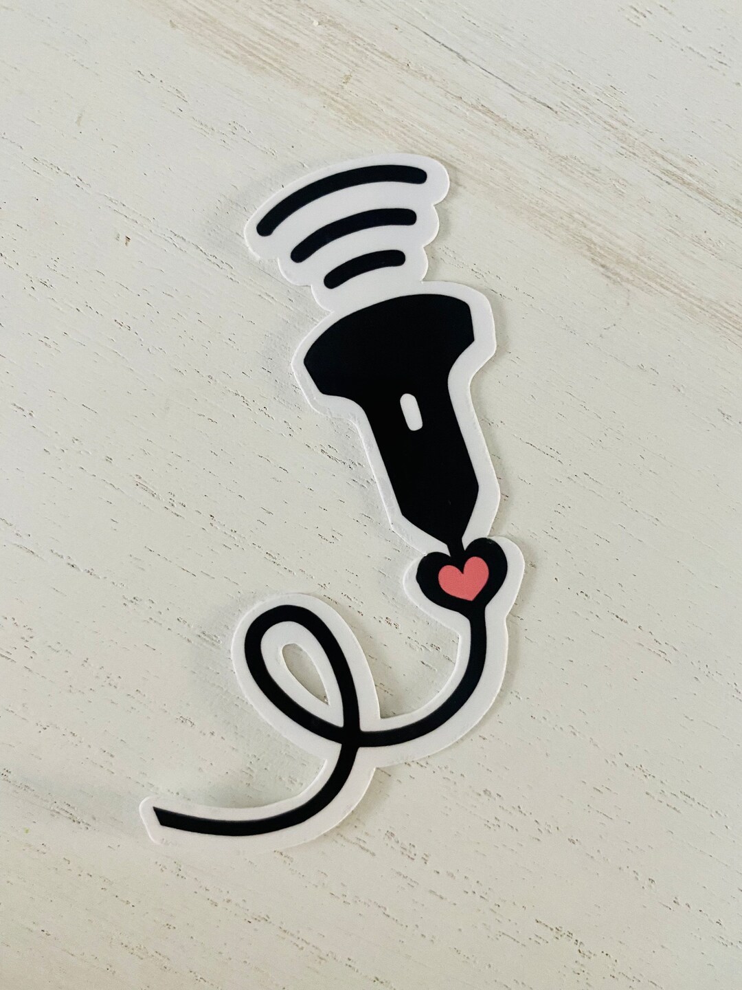Sonography Ultrasound Probe Sticker Etsy
