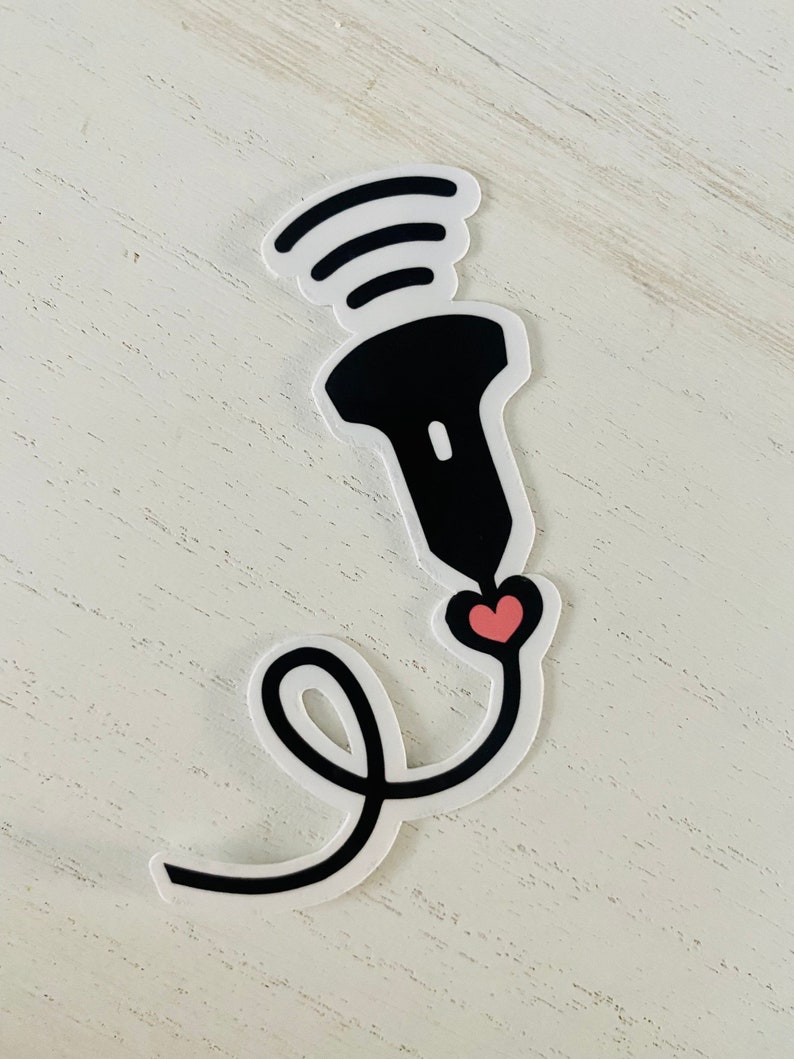 Sonography Ultrasound Probe Sticker - Etsy