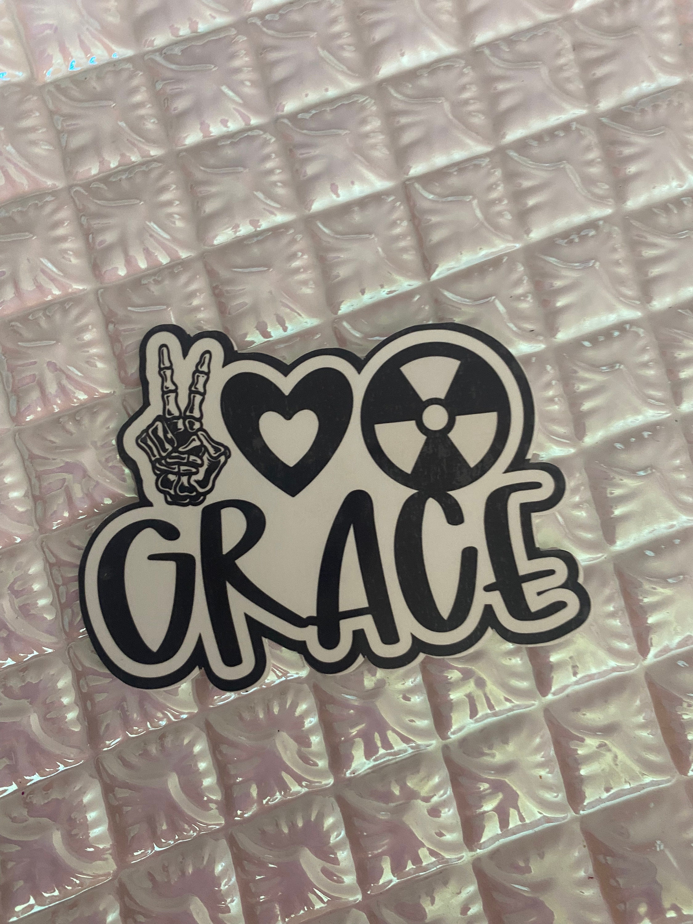 Personalized X-ray CT Sticker - Etsy UK