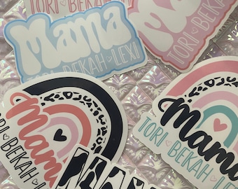 Personalized MAMA sticker