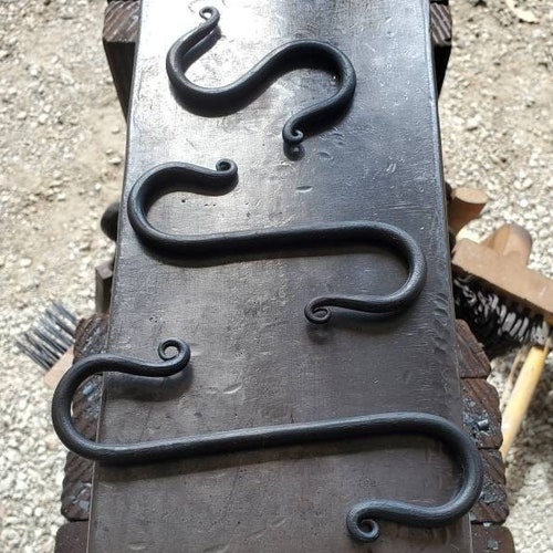 Iron S Hooks and Extenders Decorative Etsy