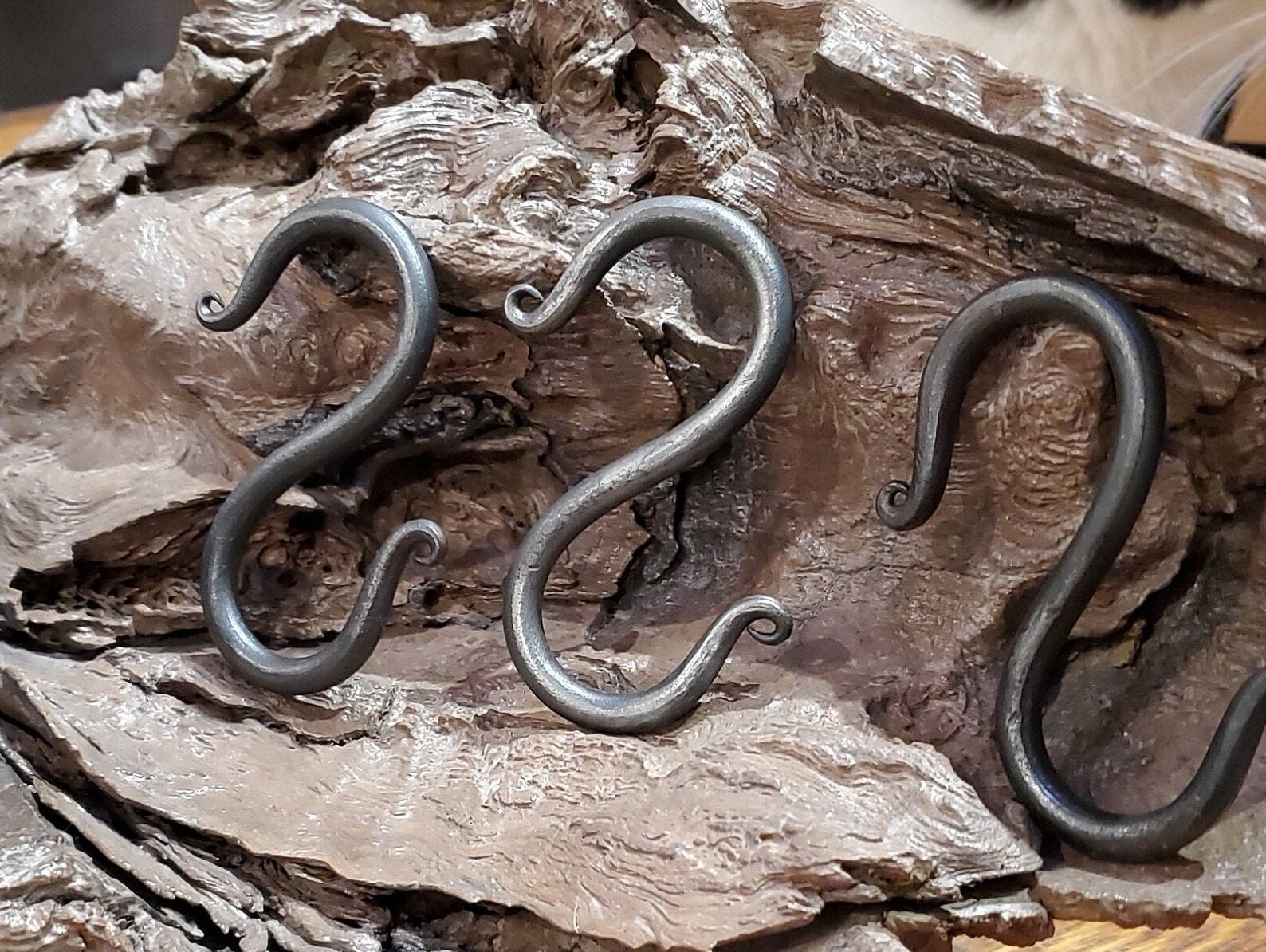 Hand Wrought Iron S Hooks for Home and Garden / Sturdy Etsy