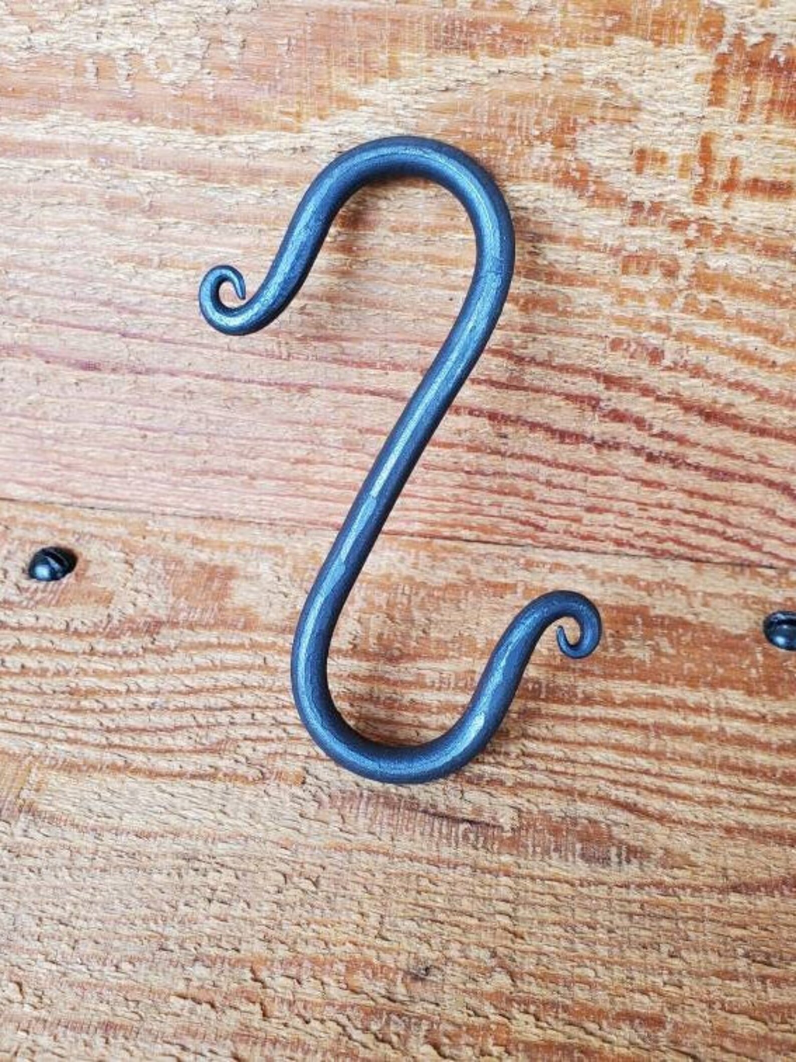 Hand Wrought Iron S Hooks for Home and Garden / Sturdy Etsy
