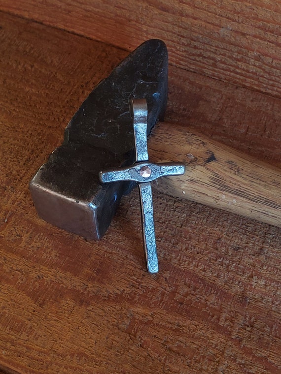 Homemade clearance cross necklace