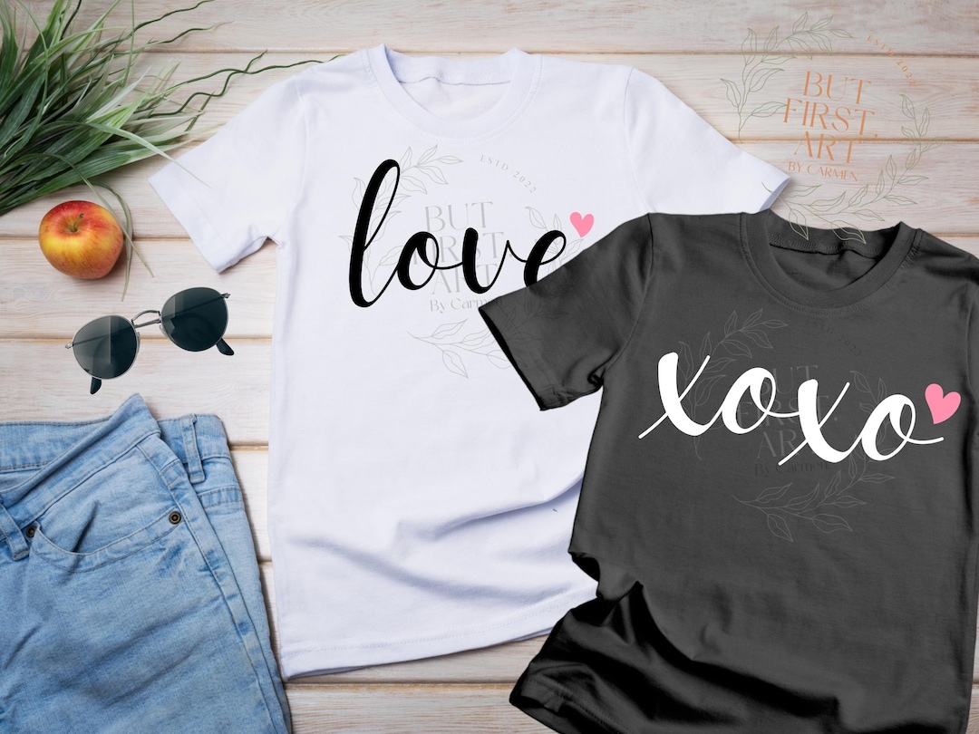 XOXO Love SVG Bundle Valentines Day; Girl Shirt; Mom Shirt - Etsy