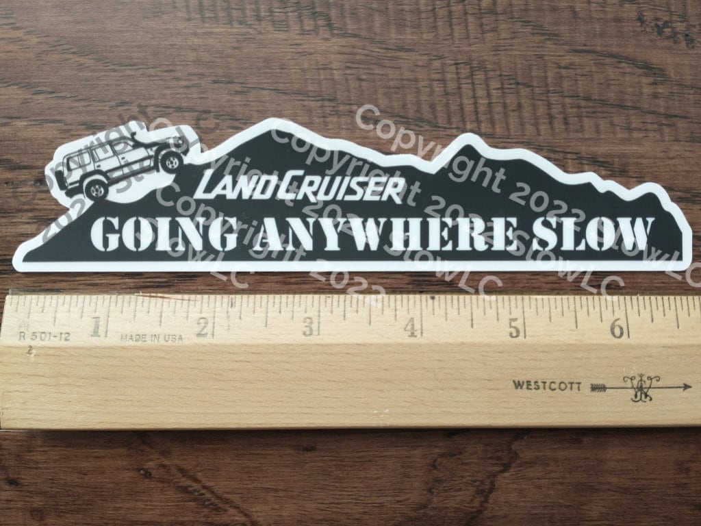 Land Cruiser Sticker Decal FJ80 Etsy