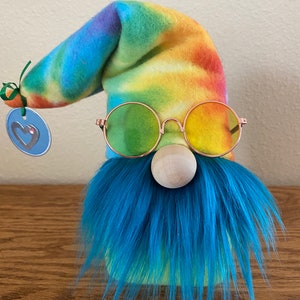 Cool Summer Gnome, Summer Gnome, Rainbow Gnome, LGBTQ Gnome,  - Made with Love!
