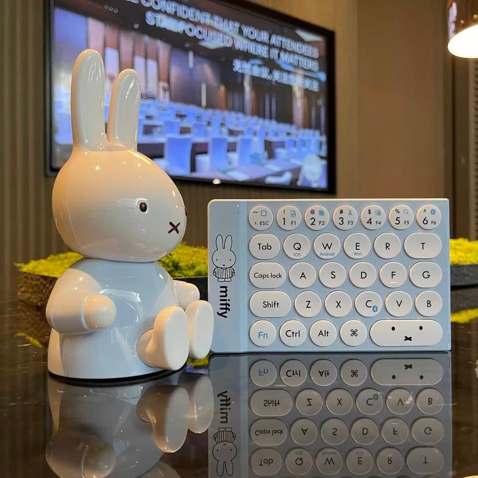 Miffy MIPOW Slim Folding Keyboard Wireless Wireless B033 Etsy
