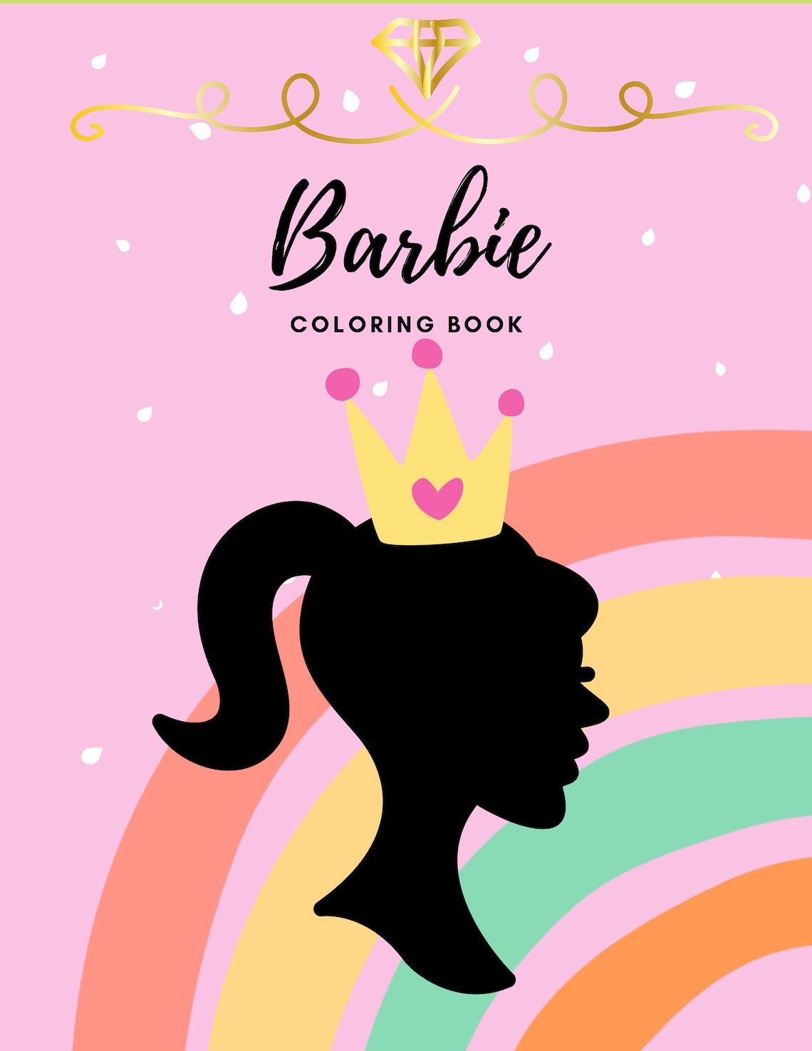 PRINTABLE Barbie Coloring Pages 30 Pages - Etsy