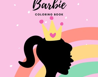 PRINTABLE - Barbie Coloring Pages - 30 Pages
