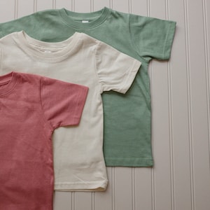 Custom Name Hand Embroidered Toddler T-Shirt
