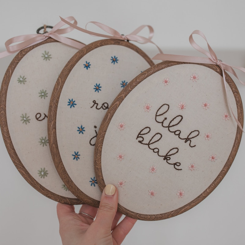 Baby Nursery Name Signs - Etsy