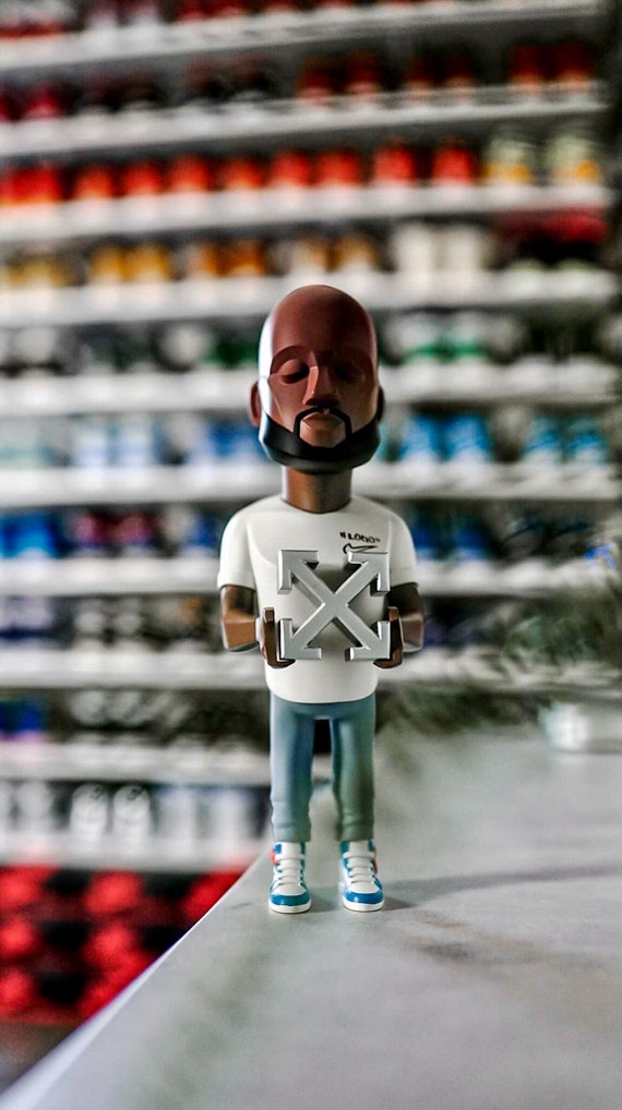 Custom Virgil Abloh Figure - Etsy