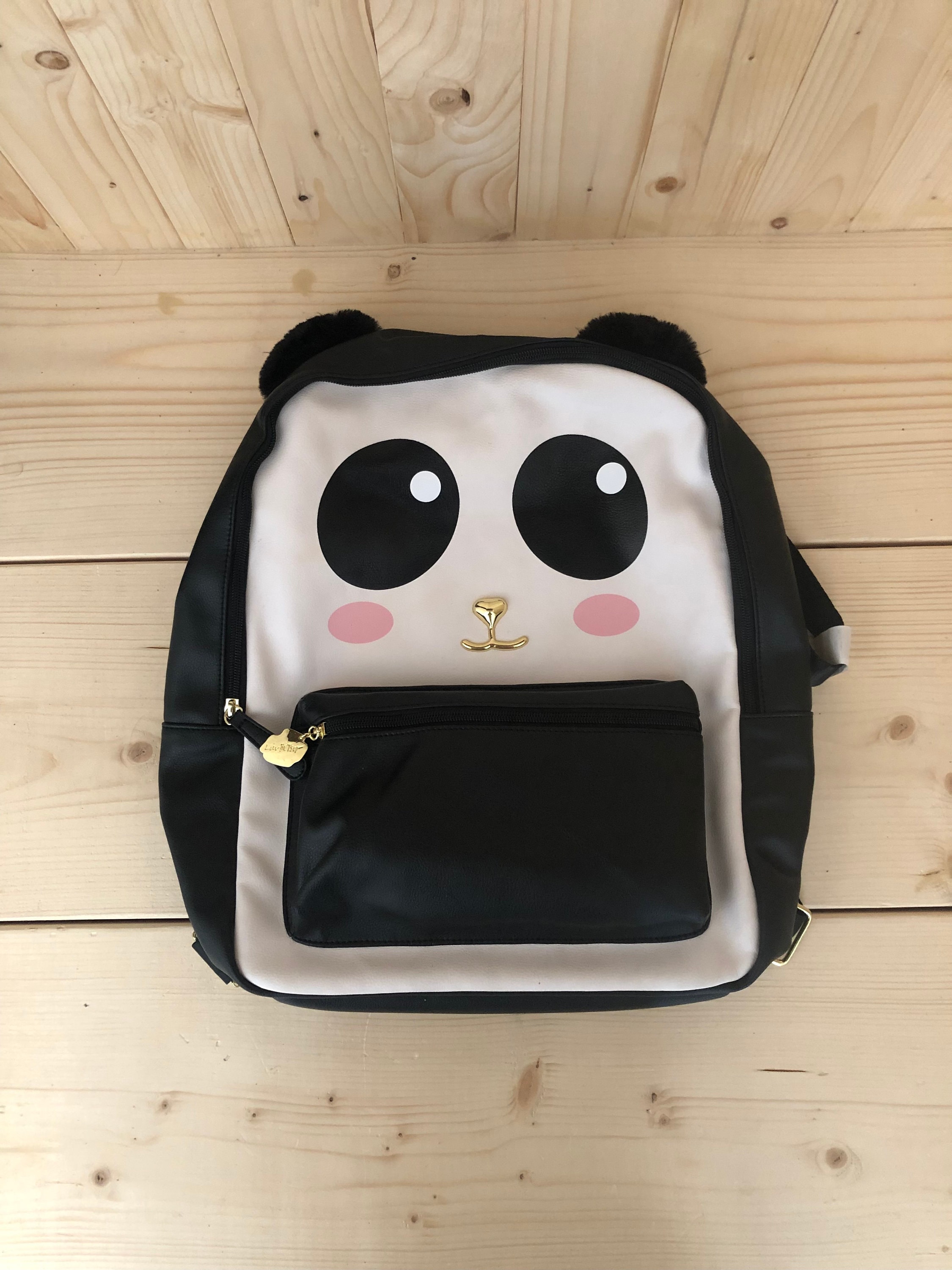 Panda backpack betsey johnson hotsell