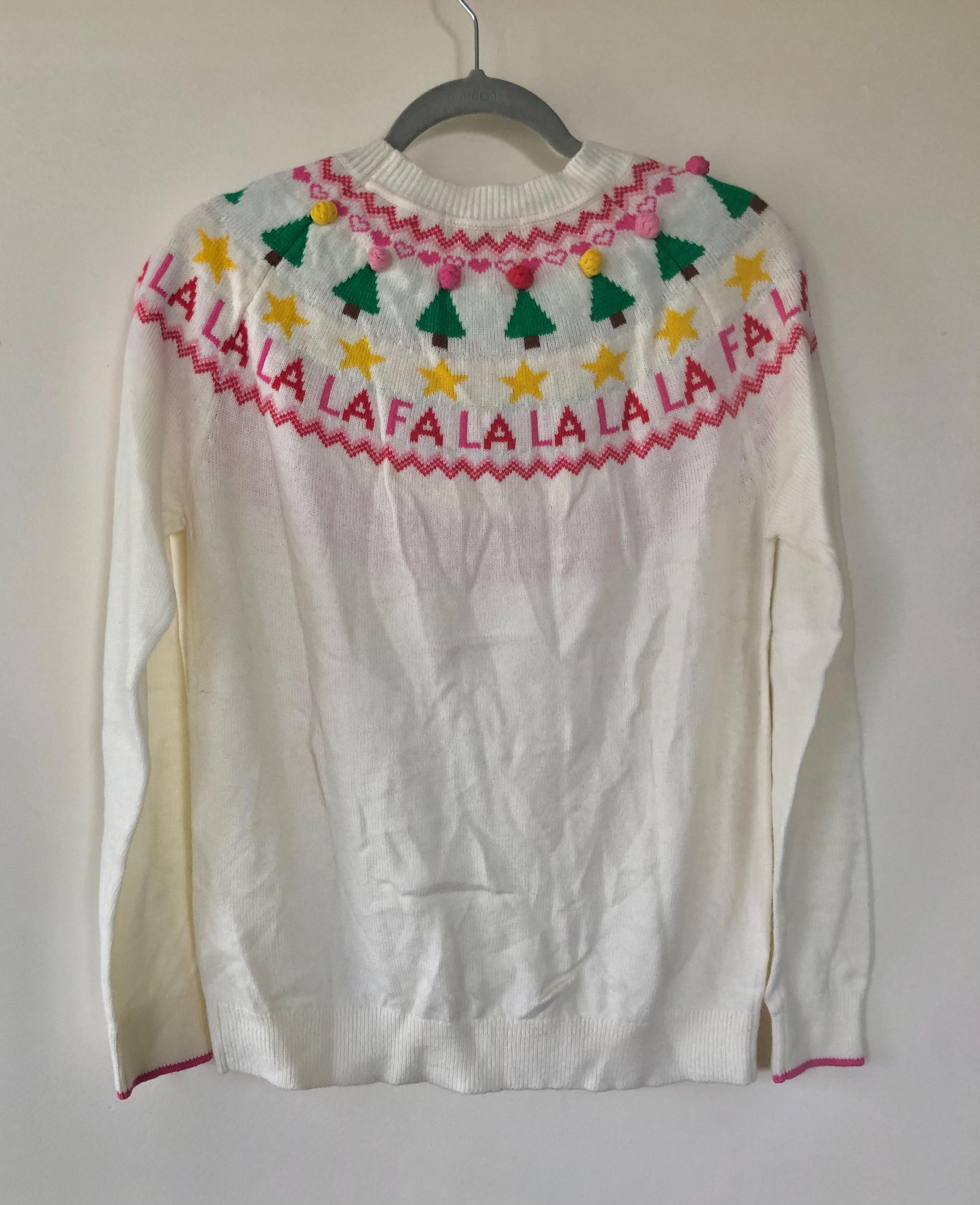 Pull festif jacquard Boden ivoire cadeau de Noel neuf sans etiquette Etsy Canada