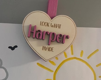Look What I Made Personalised Fridge Magnets