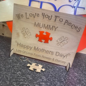 Keyring Puzzle Plaque