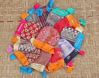 Beautiful Sari Bags Bags Gift Packaging Jewelry Bag Bag Bag Bags Various Quantities