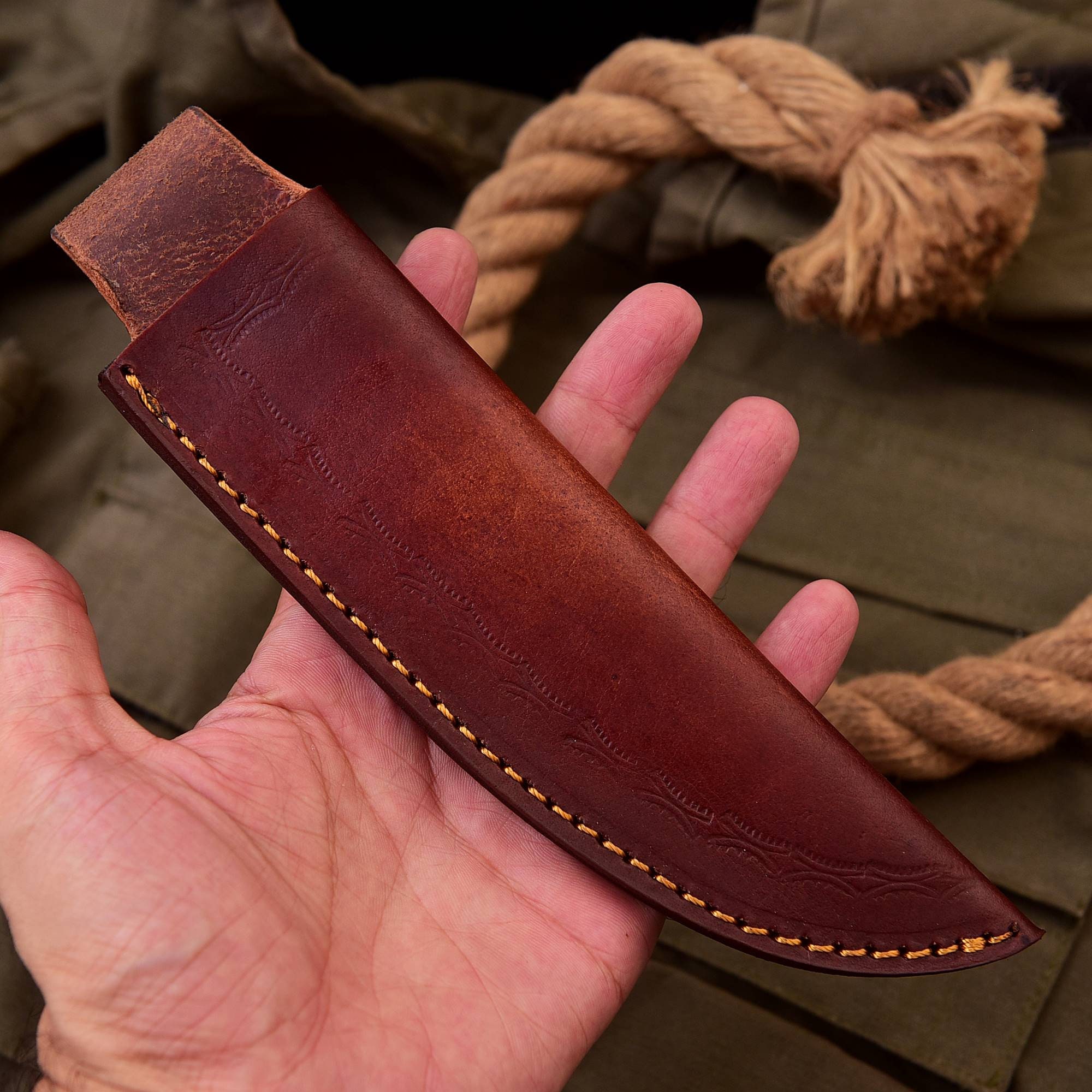 Leather Knife Sheath Chef Knife Sheath Custom Leather Knife Etsy