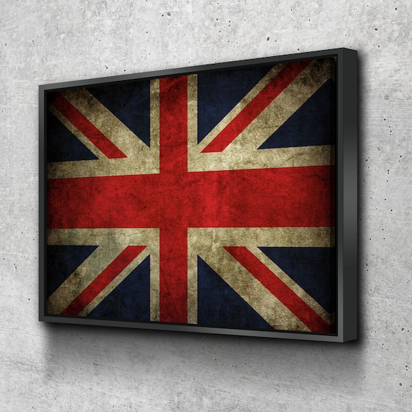 Union Jack Art Etsy