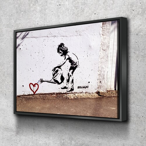 Banksy Prints Banksy Canvas Art Banksy Prints for Sale Etsy