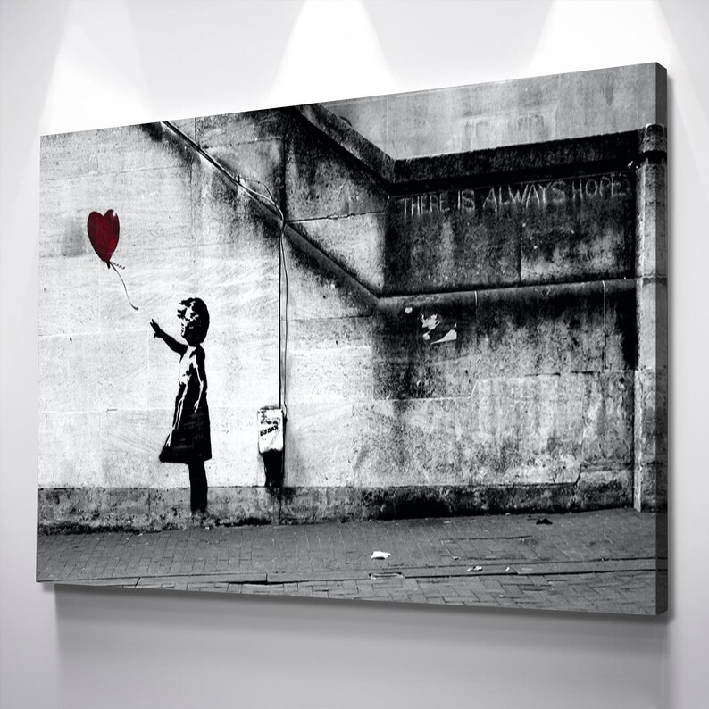 Banksy Prints Banksy Canvas Art Banksy Prints for Sale Etsy
