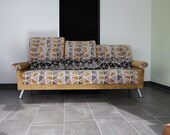 Malo 3-Sitzer Sofa in hochwertigem Velourstoff gemustert