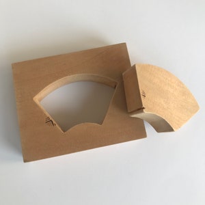 Vintage Wooden Rice Mold/Press