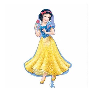 Snow White Foil Balloon | Disney Princess Party Decoration | Supershape Helium Balloon | Uninflated | Fairytale Birthday Decor