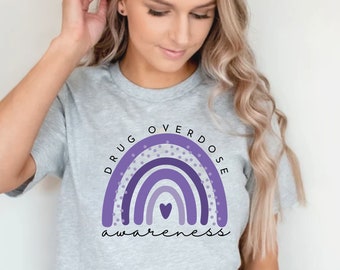 Camisa de concientización sobre sobredosis de drogas