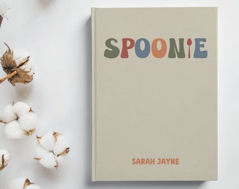 Spoonie Notebook, Chronic Illness Symptoms Journal, Personalized Spoonie Gift